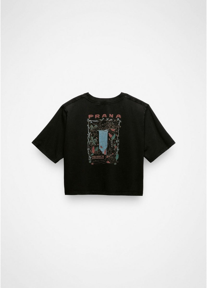 PRANA Everyday Paradise Creek Crop Graphic Tee