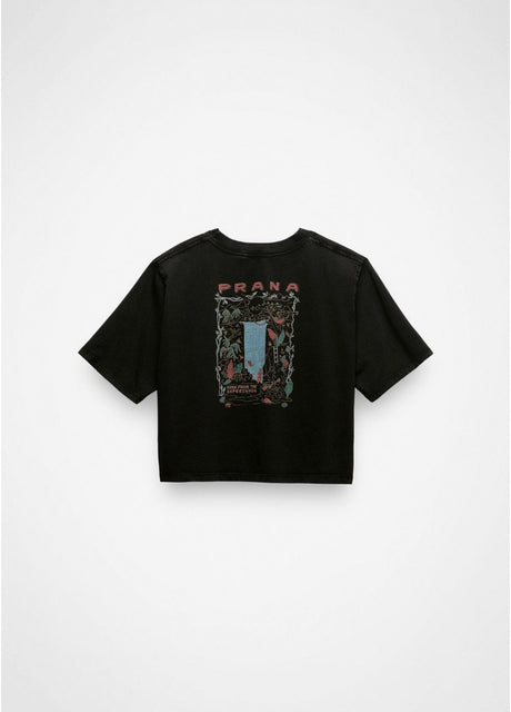 PRANA Everyday Paradise Creek Crop Graphic Tee