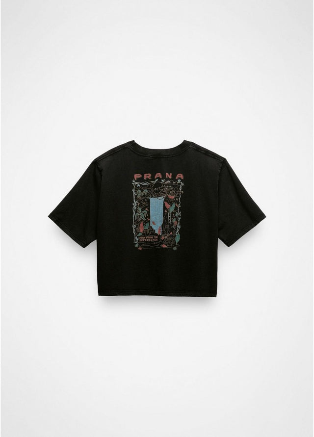 PRANA Everyday Paradise Creek Crop Graphic Tee