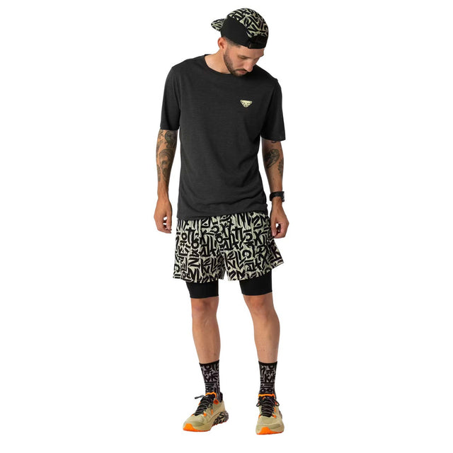 DYNAFIT Pantaloncini per Trail Running 2 in 1 da uomo
