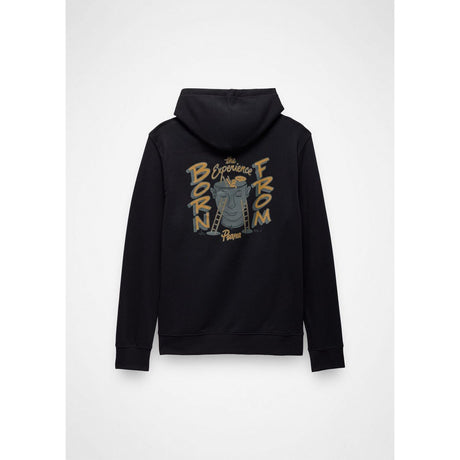 PRANA Felpa con Cappuccio Grafica in Pile