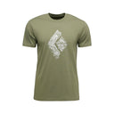BLACK DIAMOND Engineered Diamond Short Sleeve Tee uomo