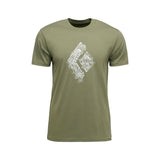 BLACK DIAMOND Engineered Diamond Short Sleeve Tee uomo