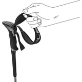 Leki Guide Lite 2 - 110-145 Cm - Bastoncini da Sci Alpinismo