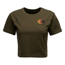 BLACK DIAMOND Faded Crop Tee donna