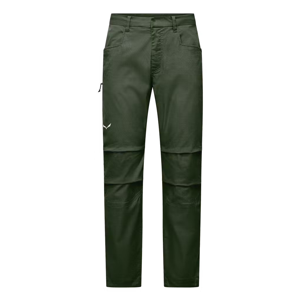 Salewa Agner Hemp Pantalone Ripstop Uomo - Dark Olive