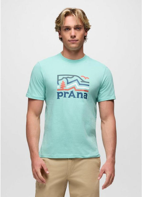 PRANA Peak Path Short Sleeve Graphic Tee