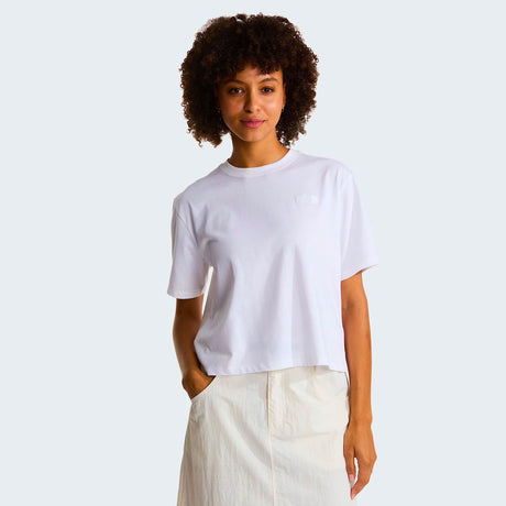 THE NORTH FACE T-Shirt Evolution Simple Dome Cropped Relaxed da donna
