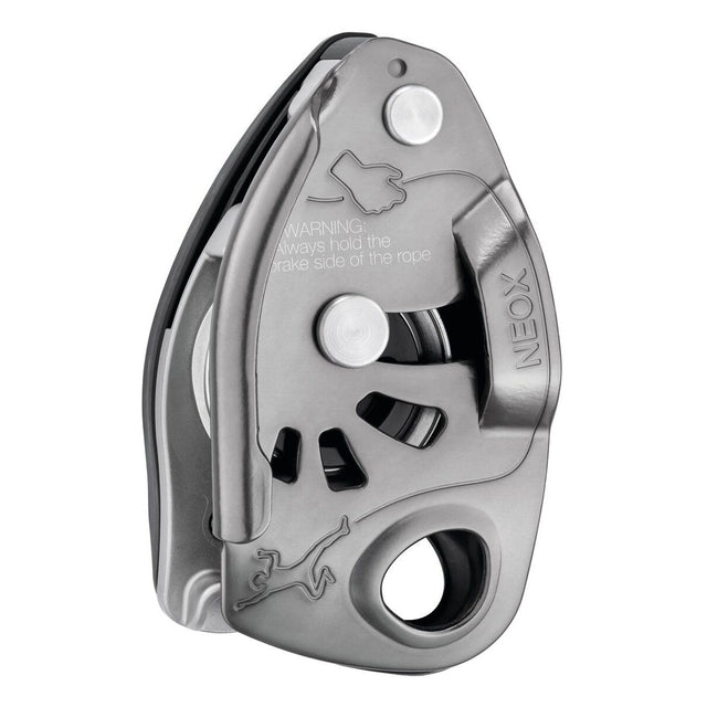 PETZL Neox Assisted Locking Belay Device - Grey