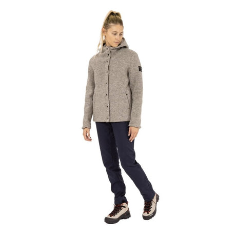 SALEWA Sarner Undyed Wool Giacca con Cappuccio donna