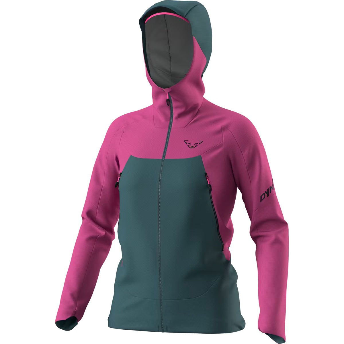 Dynafit Transalper 3L Giacca Impermeabile Donna – Magenta, vista frontale