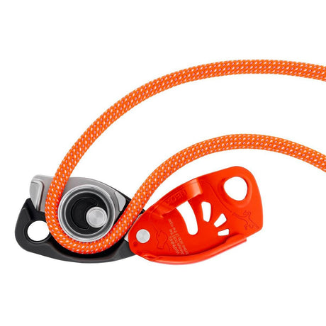 PETZL Neox Assisted Locking Belay Device - Grey