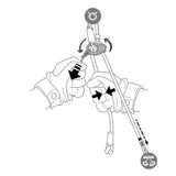 PETZL Cordino Dual Connect Adjust