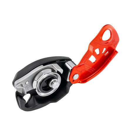 PETZL Neox Assicuratore con Bloccaggio Assistito - Black