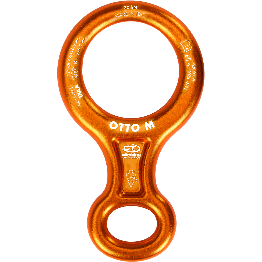 Climbing Technology Otto M Discensore a Otto – vista frontale