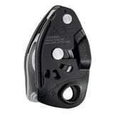 PETZL Neox Assicuratore con Bloccaggio Assistito - Black