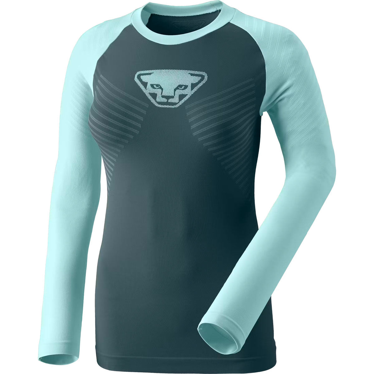 Dynafit Speed Dryarn® Maglia Termica a Maniche Lunghe Donna – Cloud Blue, vista frontale
