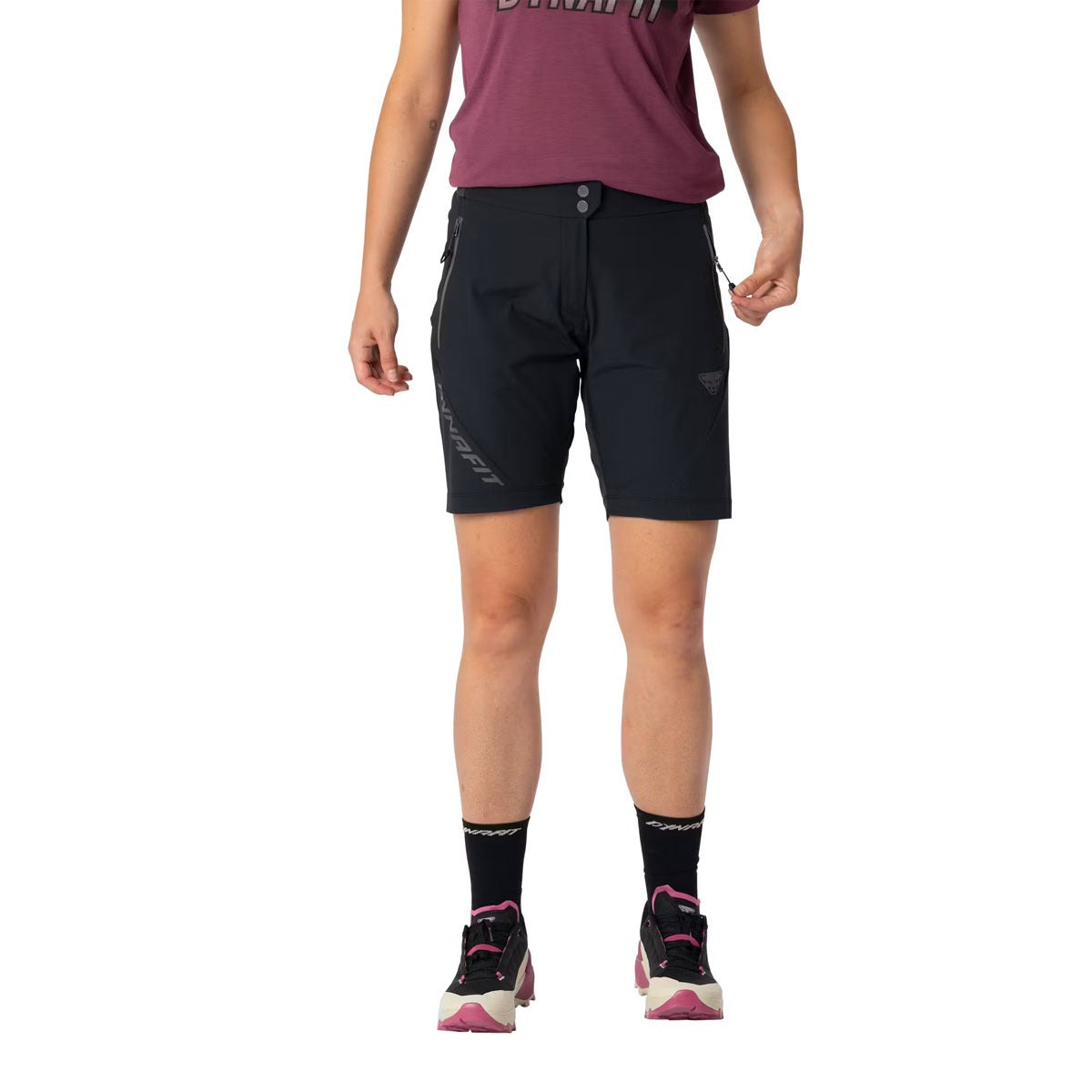 Dynafit Transalper Light Dynastretch Shorts Donna – Black Out, dettaglio 2