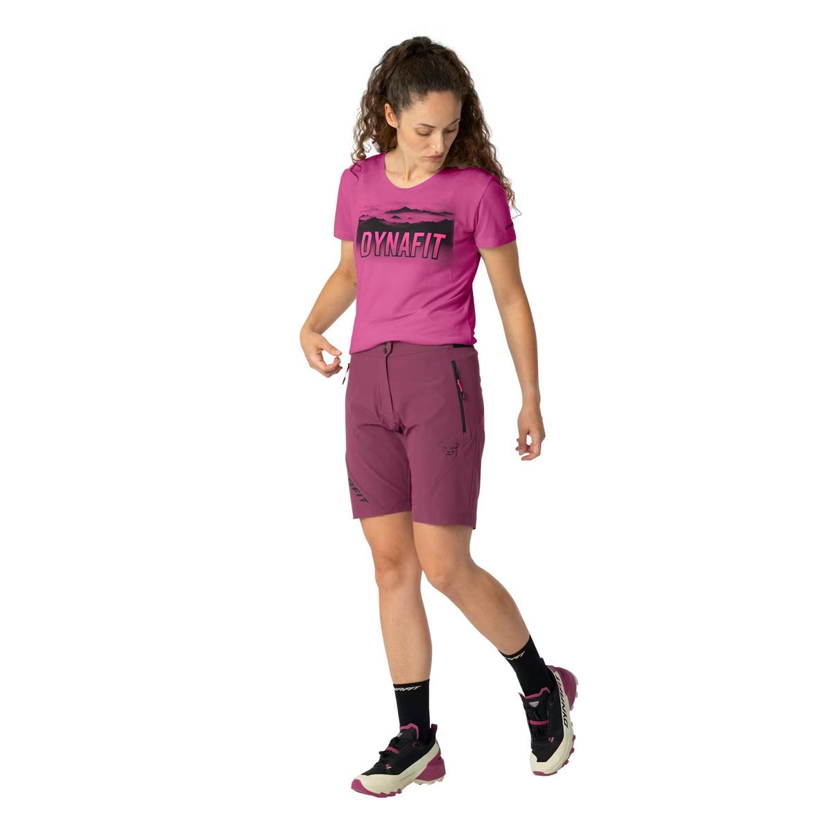 Dynafit Transalper Light Dynastretch Shorts Donna – Amaranth, dettaglio 4
