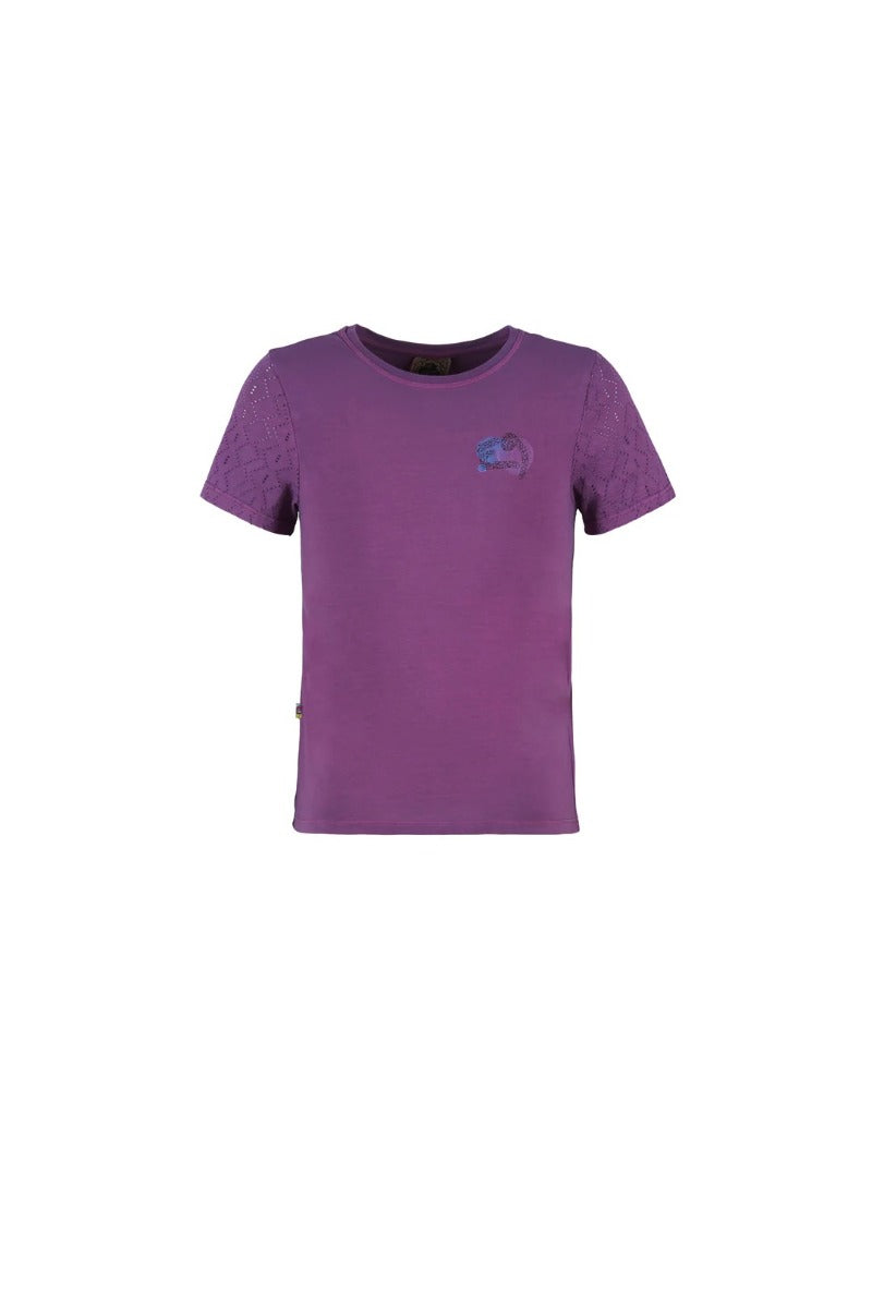 E9 Light T-Shirt Arrampicata Bambino – Amythist, davanti