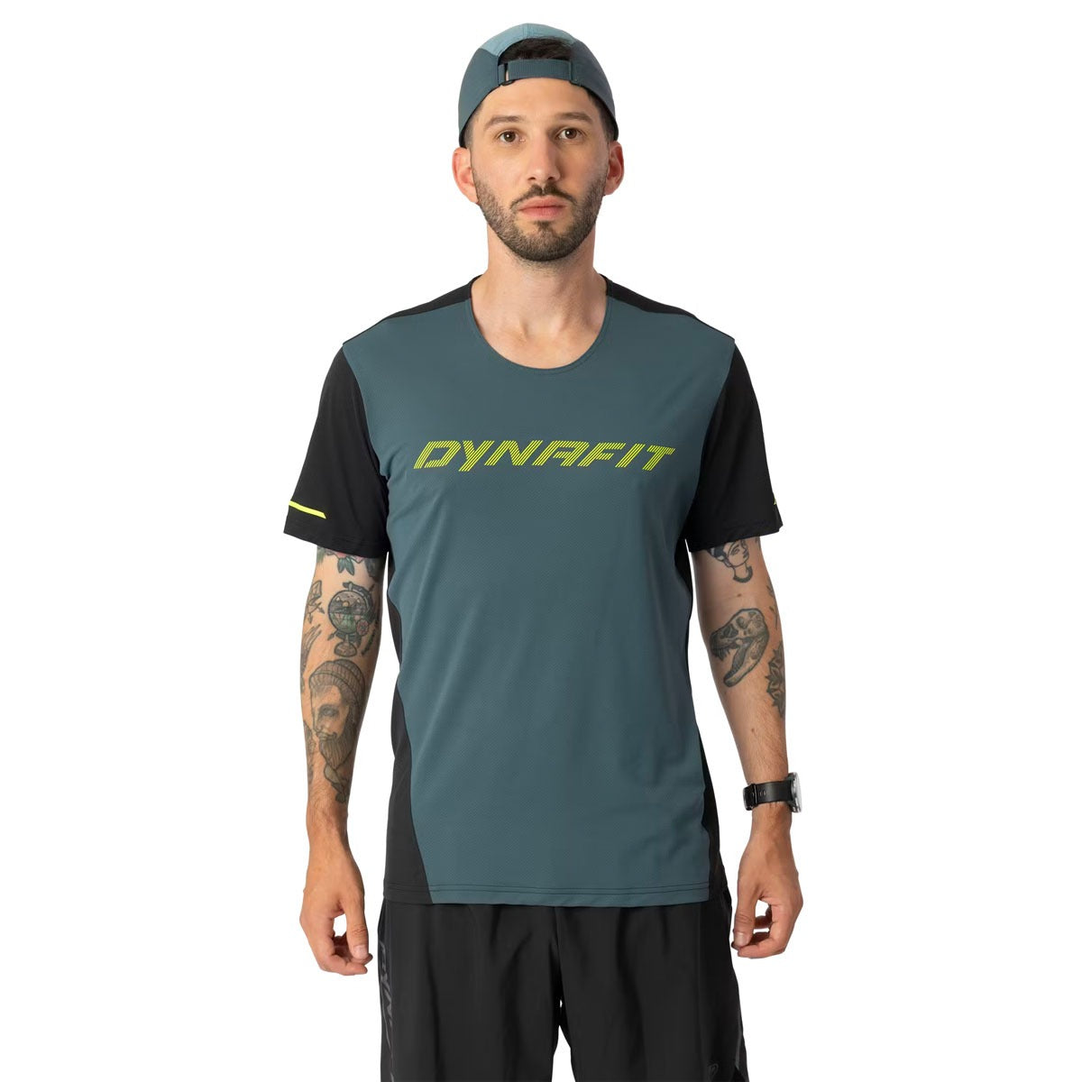 Dynafit Alpine Maglia da Trail Running Uomo – Cinder, dettaglio 2