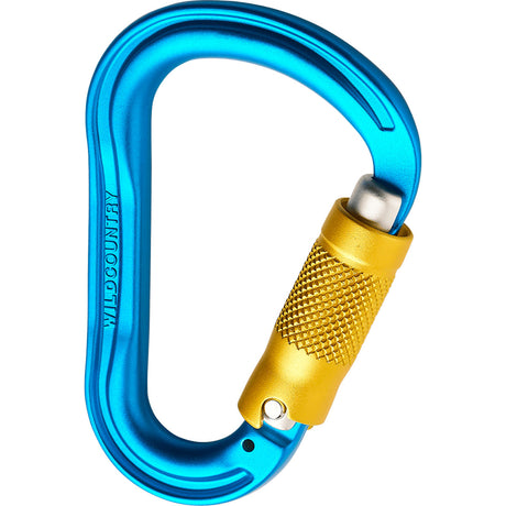Wild Country Xenon Hms Trilock Moschettone - Blue Yellow