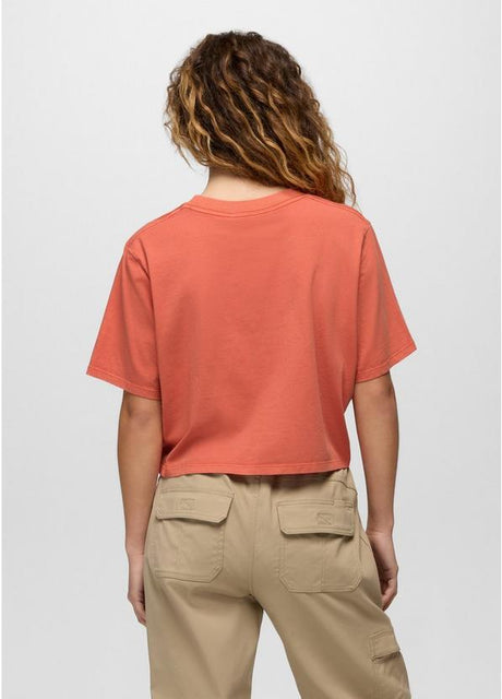 PRANA Everyday Botanical Crop Graphic Tee
