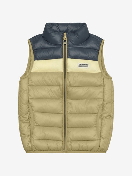COLOR KIDS Waistcoat Quilted Colorblock