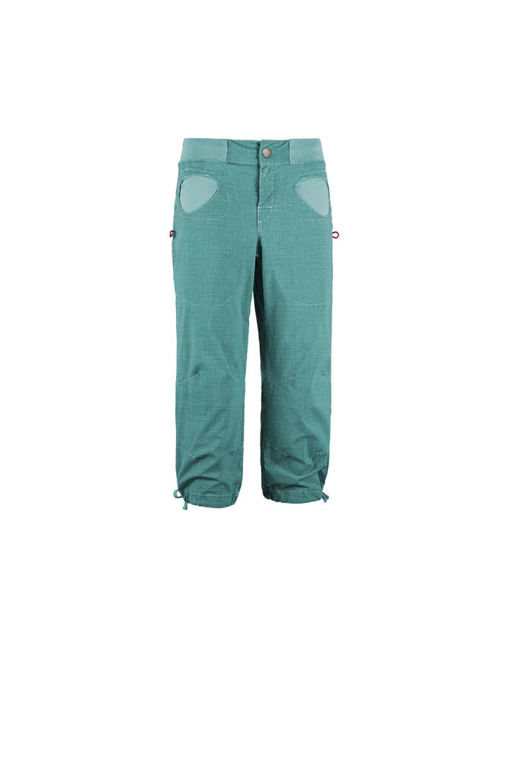 E9 N Onda ST Pantaloni 3/4 Arrampicata Donna – Thymus, davanti