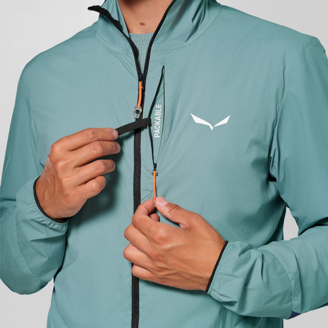 SALEWA Pedroc Wind Light Giacca con Cappuccio