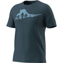 Dynafit T-shirt grafica in cotone uomo
