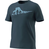 Dynafit T-shirt grafica in cotone uomo