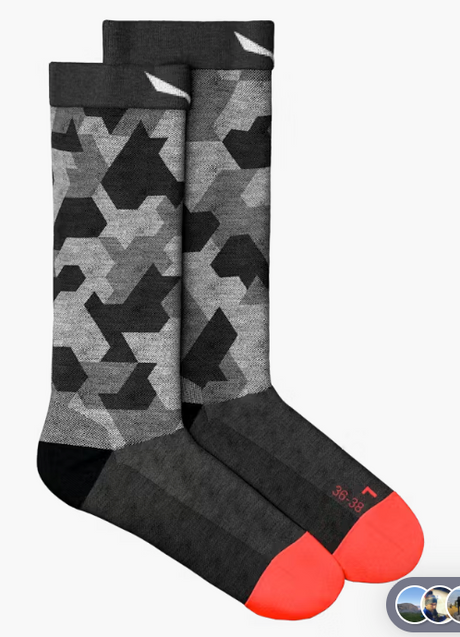 SALEWA Pedroc Camo Merino Calze donna