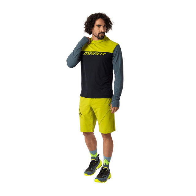 DYNAFIT Felpa con Cappuccio Traverse Sun uomo