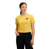 BLACK DIAMOND Faded Crop Tee donna