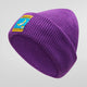 La Sportiva Climbing On The Moon Berretto Unisex – Viola Giallo, vista frontale