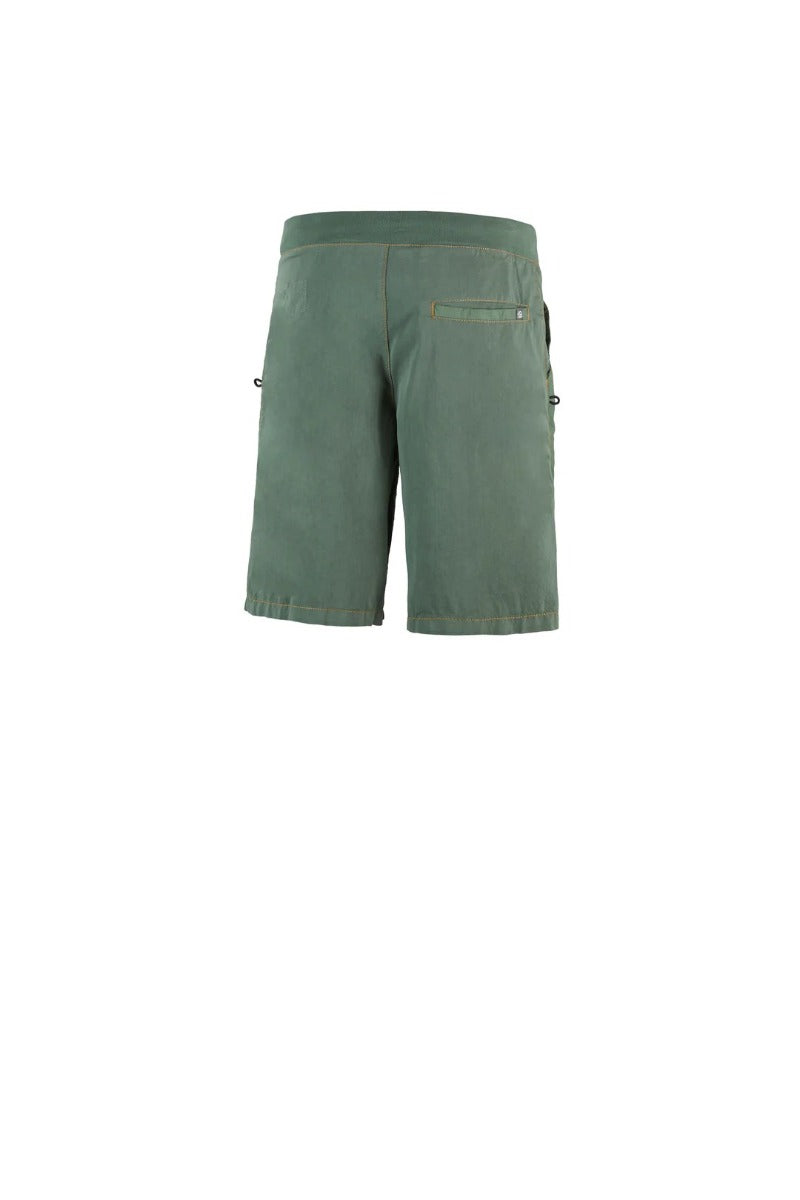 E9 Kroc Flax Pantaloncini in Lino Uomo – Agave, retro