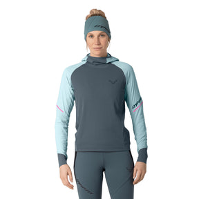 Dynafit Maglia A Manica Lunga Con Cappuccio Alpine Donna