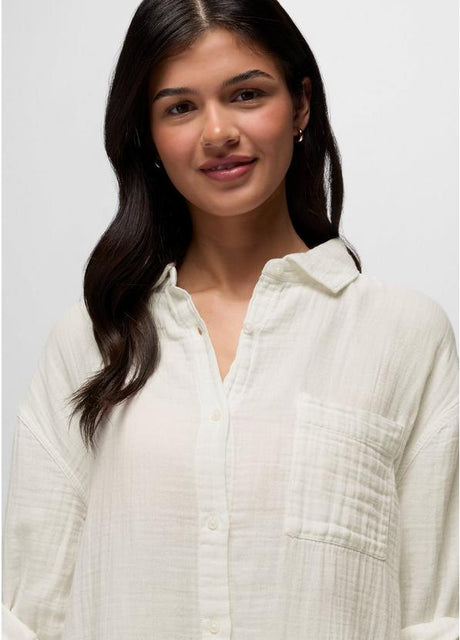PRANA Hideaways Button Down Top