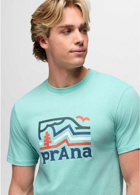 PRANA Peak Path Short Sleeve Graphic Tee