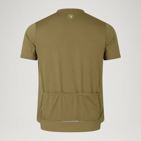 ENDURA Men's Loop S/s Zipped Jersey