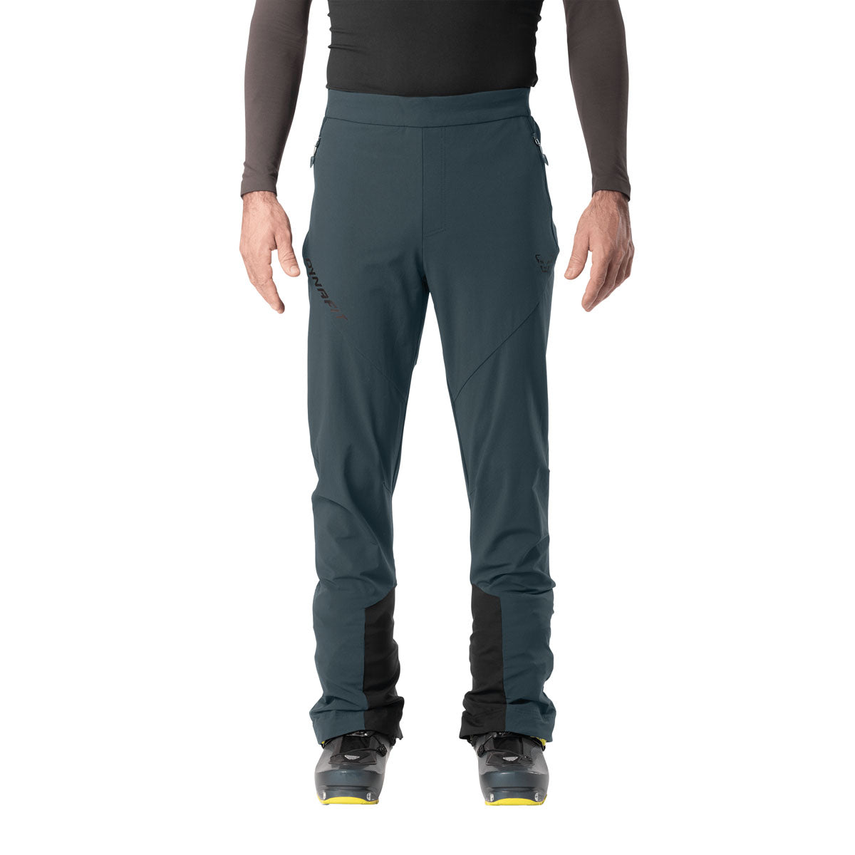 Dynafit Blacklight Hybrid Pantaloni da Scialpinismo Uomo – Cinder, vista frontale