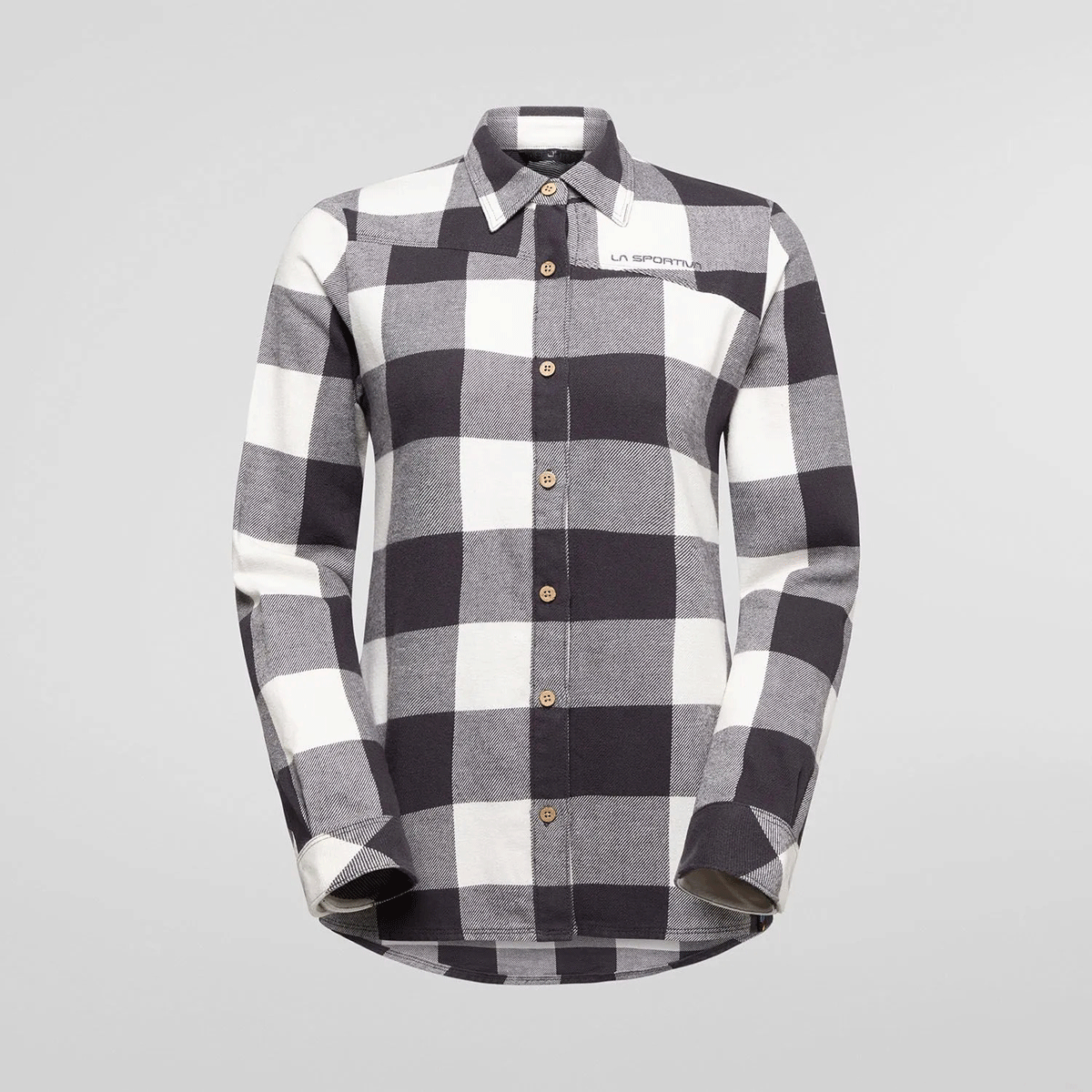 La Sportiva Rambler Camicia in Flanella Donna – Onyx, vista frontale