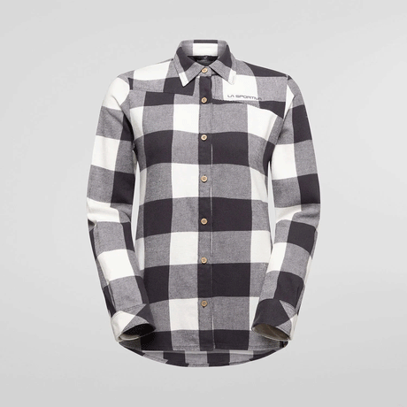 La Sportiva Rambler Camicia in Flanella Donna – Onyx, vista frontale