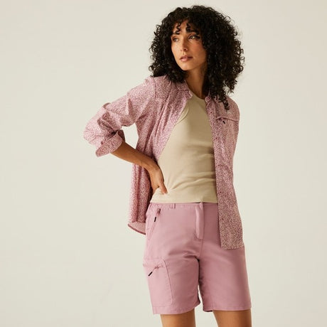 REGATTA Women's Travel Packaway Long Sleeve Shirt