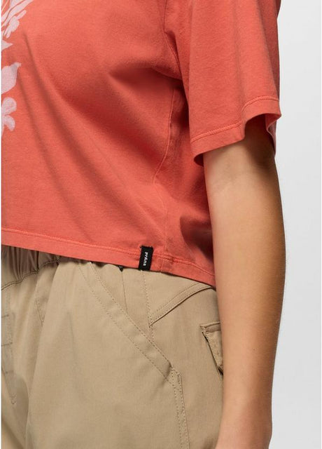 PRANA Everyday Botanical Crop Graphic Tee