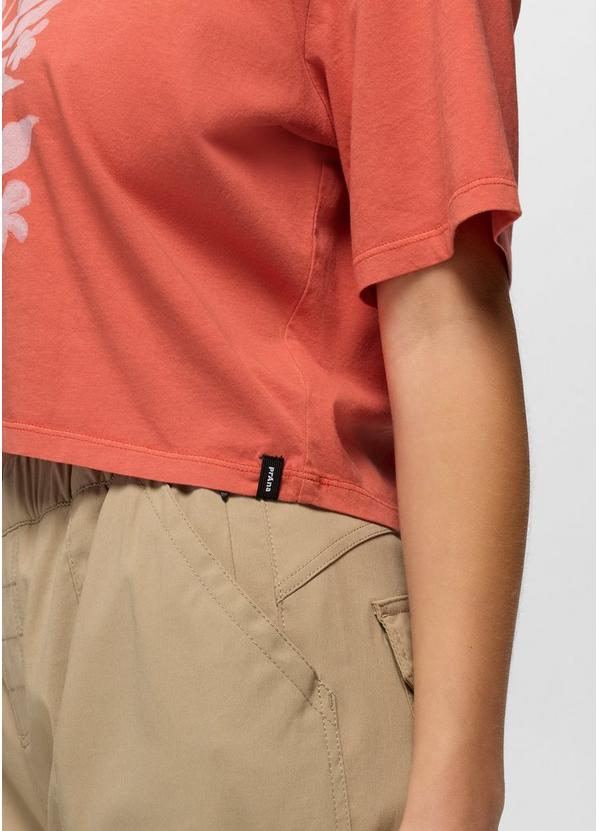 PRANA Everyday Botanical Crop Graphic Tee