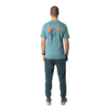 Dynafit T-shirt in cotone con grafica sul retro uomo