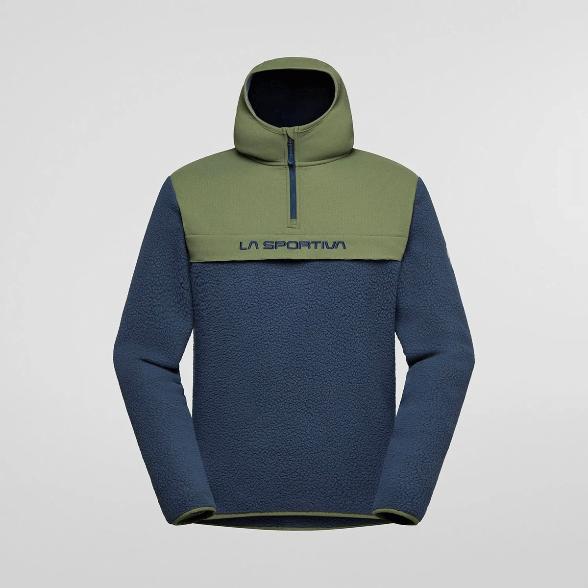 La Sportiva Guidance Sherpa Felpa con Cappuccio Uomo – Night Sky Cypress, vista frontale