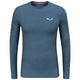 Salewa Cristallo Warm AMR T-Shirt M - Dark Denim